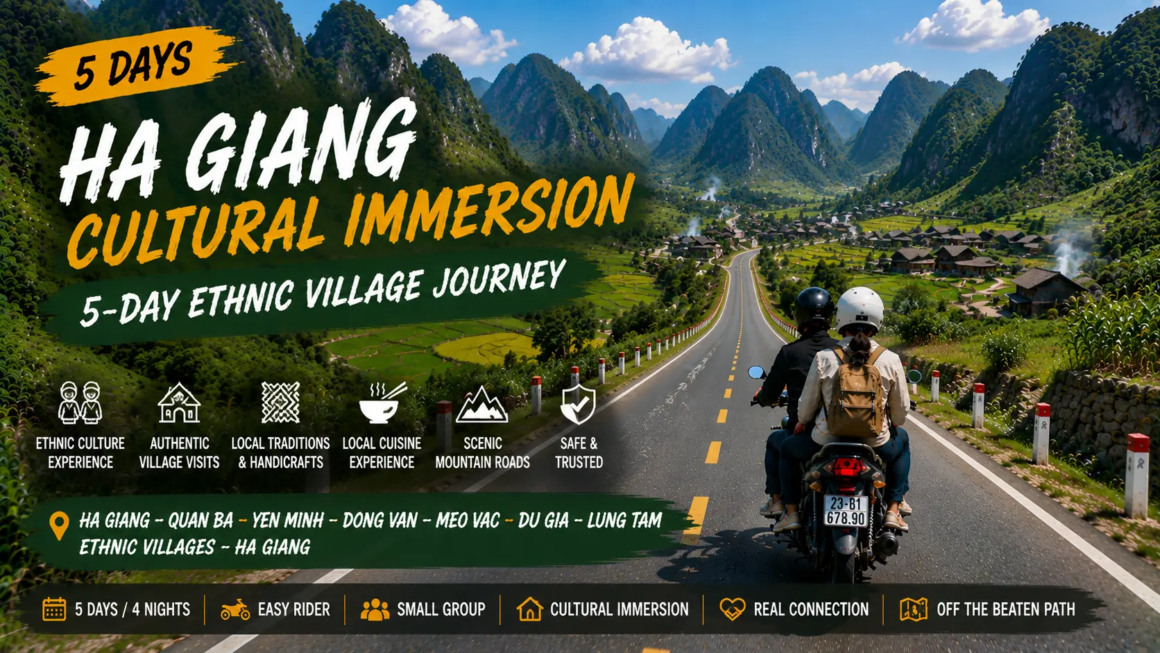 Ha Giang Cultural Immersion — 5-Day Ethnic Village Journey